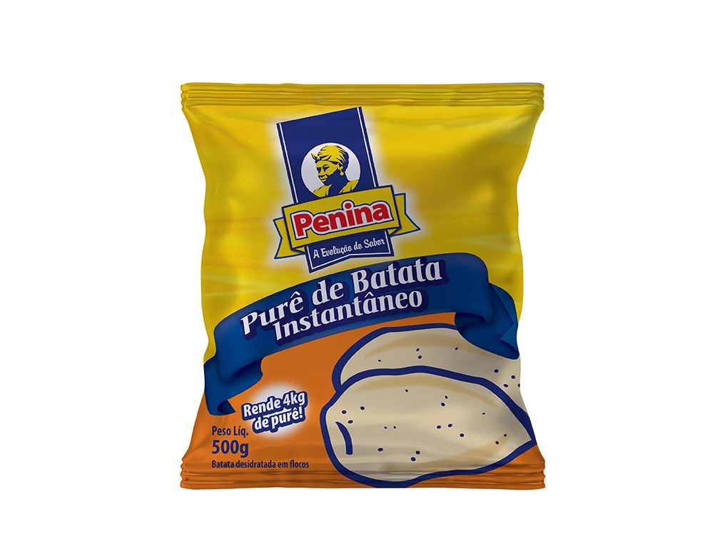 PURÊ DE BATATAS PENINA 500 G (CX 20 PCT)